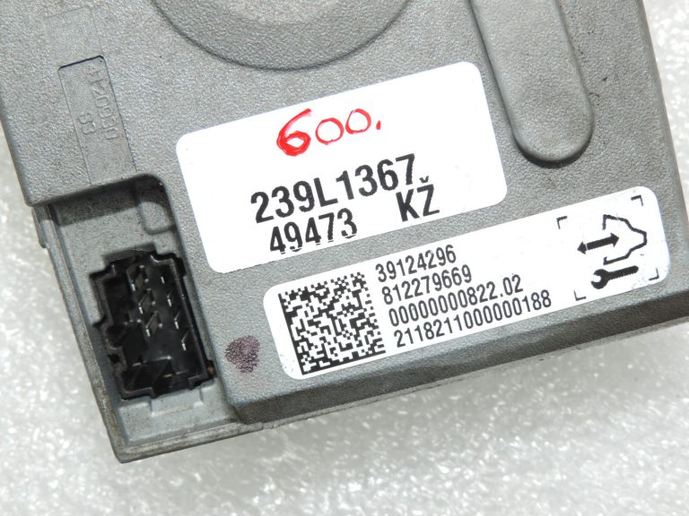 Oriģināls Opel Insignia B elektriskās stūres bloķēšanas vadības bloks YR00128280 39124296