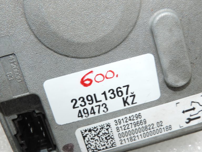 Oriģināls Opel Insignia B elektriskās stūres bloķēšanas vadības bloks YR00128280 39124296