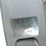 Oriģinālā Opel Insignia B Aizmugurējā centrālā drošības jostas sprādze 39151543 39220768