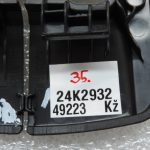 Oriģinālais Opel Insignia B aizmugurējā sēdekļa atzveltnes fiksatora slēdzenes pārsegs