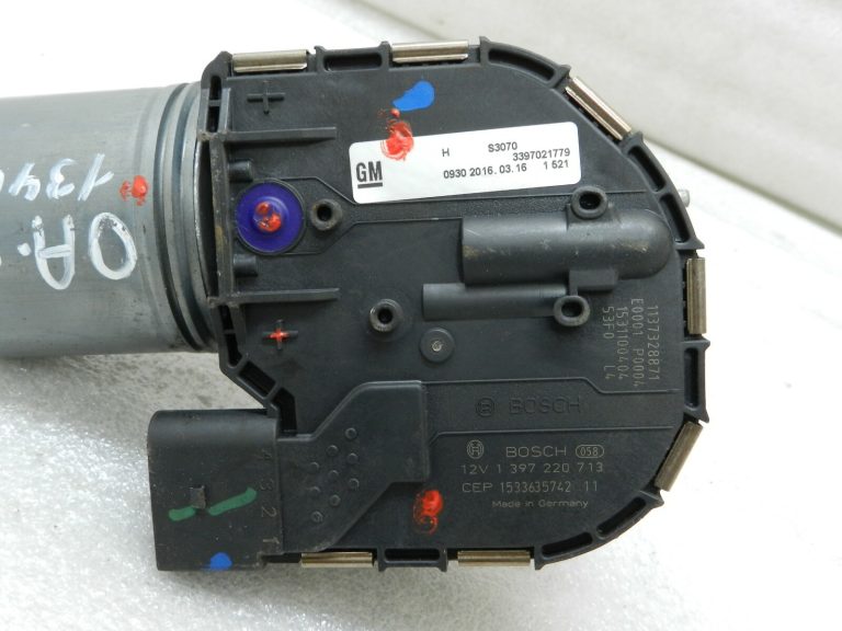 Opel Astra K Oriģinālais priekšējā vējstikla tīrītāja motors Tīrītāja motors 1397220713