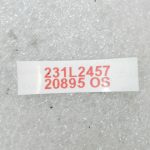Opel Astra K kombi rokas bremzes rokas bremzes trose 16″ bremžu sistēmai 39046243