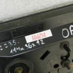 Opel Astra K kombi aizmugurējais spoileris ar DAB antenu krāsa GAN 176 sudraba 39094301