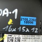 Opel Astra K Vauxhall Stūres rata pārsegs Klaksona slēdzis 39042464