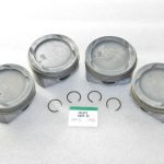 4x oriģinālais virzuļa oriģinālais virzulis Opel 1.4 Turbo B14NET A14NET Standard 55580184, 25195023, 625133