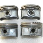 4x oriģinālais virzuļa oriģinālais virzulis Opel 1.4 Turbo B14NET A14NET Standard 55580184, 25195023, 625133