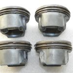 4x oriģinālais virzuļa oriģinālais virzulis Opel 1.4 Turbo B14NET A14NET Standard 55580184, 25195023, 625133