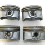 4x oriģinālais virzuļa oriģinālais virzulis Opel 1.4 Turbo B14NET A14NET Standard 55580184, 25195023, 625133