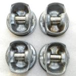 4x oriģinālais virzuļa oriģinālais virzulis Opel 1.4 Turbo B14NET A14NET Standard 55580184, 25195023, 625133