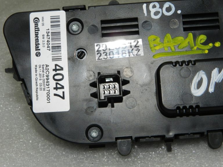 Opel Mokka I (J13) Klimata kontroles bloks Apkures kontrolieris Klimata kontrole 13474047 1822546