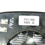 Oriģināls OPEL MOKKA / MOKKA X J13 Spoguļa stikls, ārējais spogulis, labais 1835226