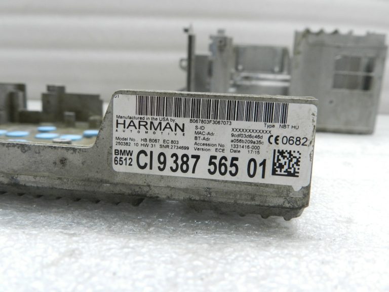 BMW F01 F01 F15 F16 F20 F20 F32 F32 F33 F80 Automobiļu radio vadības bloka rezerves daļas 9387565