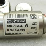 Opel Insignia A 2.0i A20NFT Turbo SAAB Chevrolet benzīna iesmidzināšanas josla 12621643