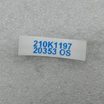 Mercedes W205 ārējo durvju rokturis priekšējais labās puses A0997601559 Krāsa 890U Canvasite Blue