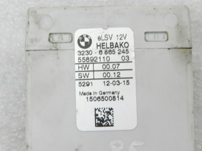BMW X5 F15 X6 F16 Elektriskās stūres kolonnas vadības bloka modulis 32306882780