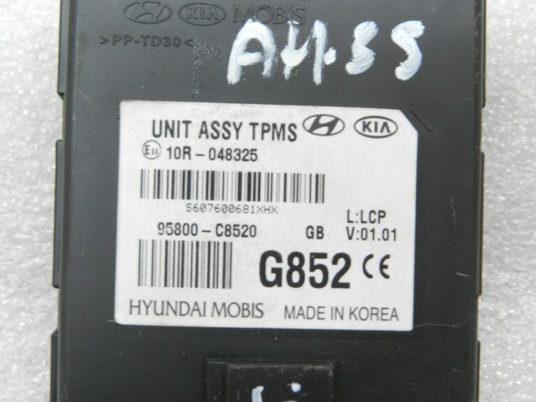 Hyundai i20 II GB Riepu spiediena kontroles vadības bloks ECU 95800-C8520