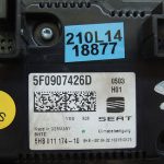 Seat Leon III 5F Klimata kontroles bloks Apkures vadības bloks Apkures vadības bloks Apkures kontrolieris 5F0907426D