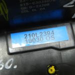 Opel Astra K durvju slēdzene aizmugurējā labā durvju slēdzene labajā pusē 13508299 AWB