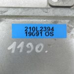 Opel Astra K 1.6CDTi B16DTE 81Kw Dīzeļdzinēja vadības bloks Vadības bloks 55487860