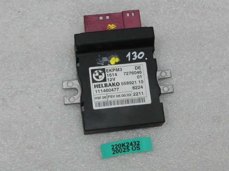 BMW E60 E61 E61 E70 E71 E71 E87 E90 E90 E91 E92 Vadības bloks degvielas sūknis 7276046 7407513
