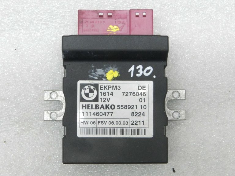 BMW E60 E61 E61 E70 E71 E71 E87 E90 E90 E91 E92 Vadības bloks degvielas sūknis 7276046 7407513