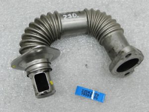 Opel Astra K 1.6CDTi B16DTE Exhaust pipe EGR cooler 55574012