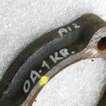 Opel Astra K Aizmugures kreisās ass riteņa rumba plāksne 13362356