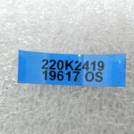 Opel Astra K Aizmugures kreisās ass riteņa rumba plāksne 13362356