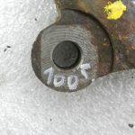 Opel Astra K Aizmugurējā labās ass riteņa rumba plāksne 13362357