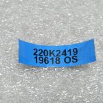 Opel Astra K Aizmugurējā labās ass riteņa rumba plāksne 13362357