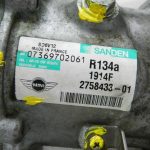 Mini Cooper Cabriolet R57 1.6i N16B16A Gaisa kondicionēšanas kompresors AC kompresors 2758433