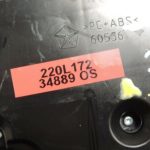 Jeep Grand Cherokee IV gaisa kondicionēšanas vadības bloks sildītāja vadības bloks 55111924AP