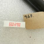 Opel Astra K Kombi Aizmugurējo kreiso durvju blīvējums Durvju blīvējuma gumija 39034145