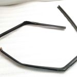 LEXUS RX270/350/450H 08-15 Aizmugurējā labās puses durvju blīvējums Durvju blīvējums 68142-48050