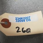 LEXUS RX270/350/450H 08-15 Aizmugurējā labās puses durvju blīvējums Durvju blīvējums 68142-48050