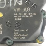 04L131501B Izplūdes gāzu recirkulācijas vārsts uz daļiņu filtra 2.0 TDI Audi A4 8K 8W A5 A6 A6
