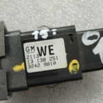 Opel Vectra C Signum priekšējais kreisais stiz sildītājs Sēdekļa sildītāja sildītāja slēdzis 13138251 WE