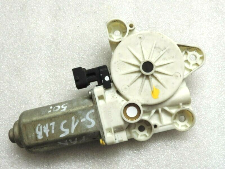 Saab 9-3 93 YS3F Logu regulatora motors Logu regulatora piedziņa aizmugurējā kreisā pusē