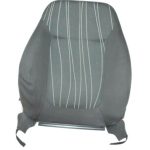 Opel Corsa D XXWX Charcoal auduma sēdekļa atzveltnes pārvalks priekšējais labais