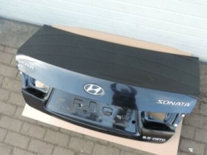 Hyundai Sonata V aizmugurējā bagāžnieka vāka bagāžnieka krāsa melna EB