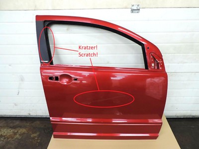 Dodge Caliber Durvju priekšējās labās puses sarkana krāsa ARH Inferno Red Crystal Pearl