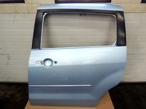Mazda 5 CR19 CR Aizmugurējās kreisās durvis Krāsa Icy Blue Metallic 33Y Aizmugurējās kreisās durvis