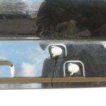 Nissan X-Trail T31 Aizmugurējās kreisās durvis Aizmugurējās kreisās durvis Melna krāsa G41 Durvis