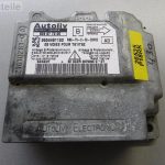Peugeot 307 Citroen gaisa spilvena vadības bloks 9654491180 Gaisa spilvena vadības bloks