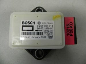 Peugeot 307 308 3008 407 508 RCZ ESP ESP rotation rate sensor control unit 9811627180