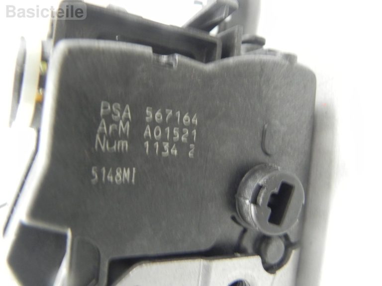 Peugeot 308 I 9138Q8 9800617480 2007-2013 aizmugurējā labās puses durvju slēdzene.