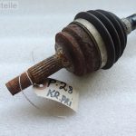 Oriģinālais 25Tkm Peugeot 208 Citroen Priekšējā kreisā piedziņas vārpsta 9803959580