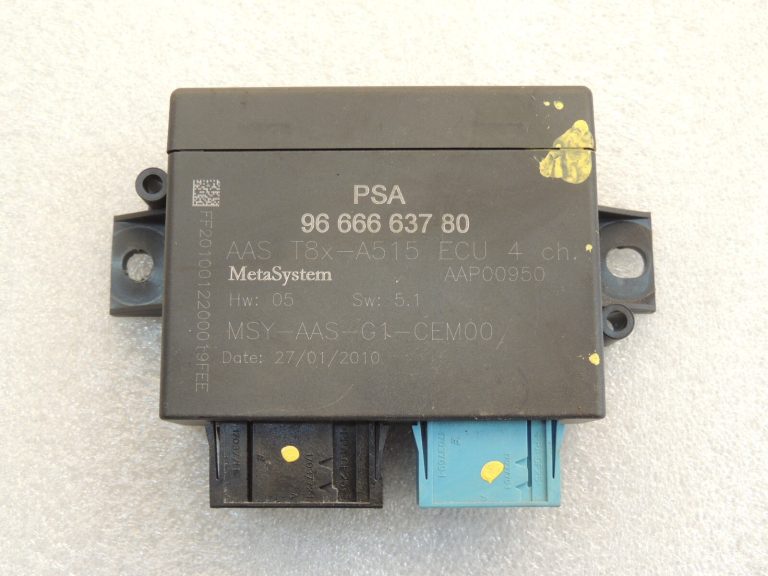 Peugeot 3008 I Autostāvvietas palīgs PDC Parktronic vadības bloks 9666663780 6590KA 6590NK