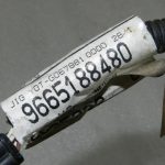 2010 Peugeot 3008 I (T84) Aizmugurējā parkošanās palīgsistēma PDC elektroinstalācijas instalācija 9665188480