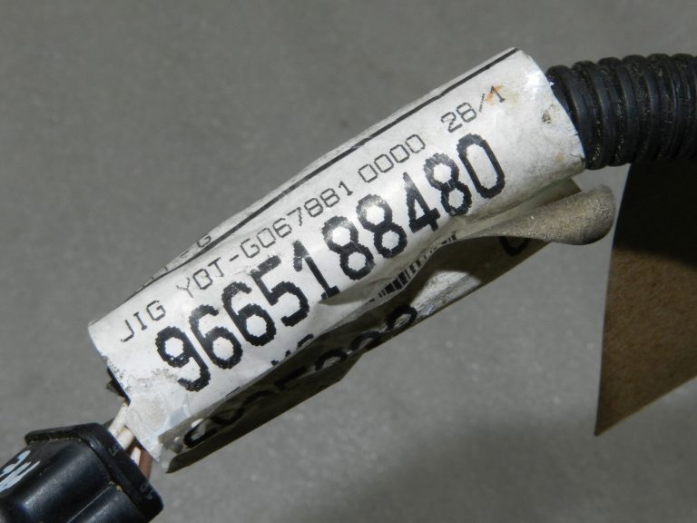 2010 Peugeot 3008 I (T84) Aizmugurējā parkošanās palīgsistēma PDC elektroinstalācijas instalācija 9665188480